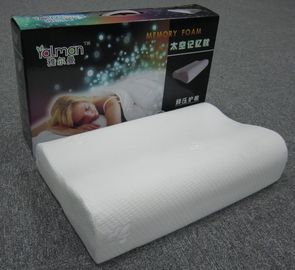 Viskoelastik Memory Foam Pillow; berlapis busa bentuk kontur bantal, busa Memory leher Bantal