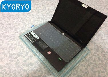 0.3cm Green Square Opsional pattrens Laptop Cooling Mat Dengan Dua berlapis Mesh Fabric