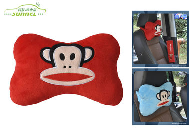 Red Paul Frank Lembut Mobil Comfort Aksesori bantal mobil headrest