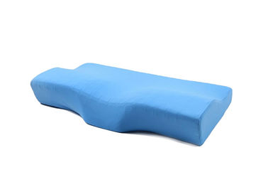 Biru Full Size Anti Mendengkur Memory Foam Pillow dengan Shape Kupu-kupu