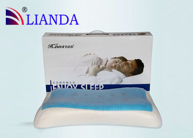 Bamboo Fiber Memory Foam Sleep Pillow Dengan Gel Cool, Lux Living Gel Bantal