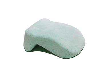 Ukuran Travel OEM Office Nap Sleep Memory Foam Pillow Dalam Mint Hijau Warna