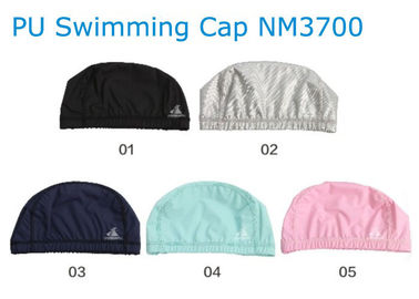 Nyaman Adult Silicone Swim Cap PU Coated Caps Waterproof