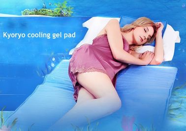 Panas-menghapus Light Blue Gel Pendingin Bed Pad, Soft Kesehatan Tatami Yoga Mat