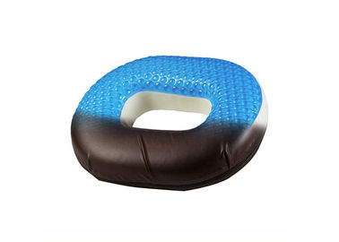 Kesehatan Mat Gel Cooling Seat Cushion Wasir Donut Cushion di Ice Silk