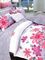Flower Cotton Bed Set Seprei Durable Set dengan Mewarnai Reaktif