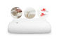 39 * 26 * 7/5 cm 100% Memory Foam Bantal Pijat Dalam Warna Putih Untuk Sleep Baik