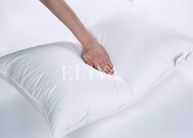 Panjang Shape 4 Bintang dicuci Microfiber Hotel Comfort Bantal Warna Putih atau Disesuaikan