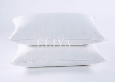 Panjang Shape 4 Bintang dicuci Microfiber Hotel Comfort Bantal Warna Putih atau Disesuaikan