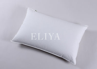 Panjang Shape 4 Bintang dicuci Microfiber Hotel Comfort Bantal Warna Putih atau Disesuaikan
