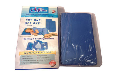 Lembut Biru Nylon + Sponge cillow keren gel bantal Untuk musim panas