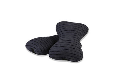Hitam / Putih Polyurethane Foam Pillow Lumbar Support Cushion Untuk Mobil