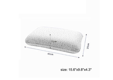 Ukuran Travel nyaman Visco Elastic Memory Foam Pillow untuk tidur