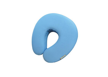 Profesional biru portabel lembut kecil bantal busa memori untuk perjalanan