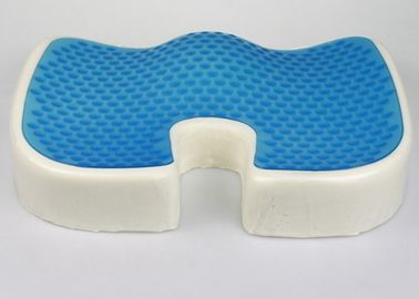 Memory Foam Cushion Gel-ditingkatkan Comfort Kursi OEM, Gel tulang ekor Kursi Cushion