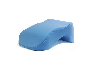 Biru / Customized Cooling Gel Memory Foam Pillow Untuk Leher / Travel