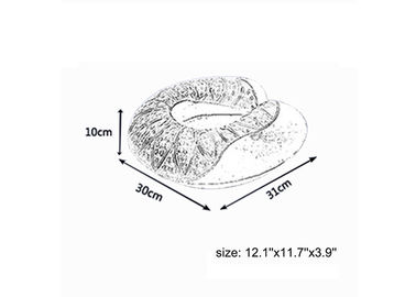 Profesional Visco Elastic U Berbentuk Memory Foam Pillow Gel Pendingin