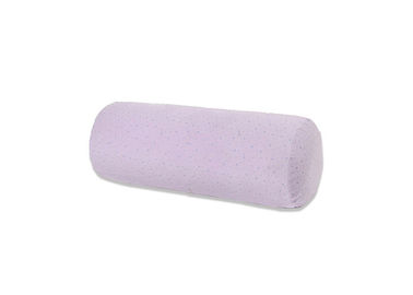 Red Serviks Leher Roll Bantal Sofa Kembali Bantal, Crystal Velvet Fabric