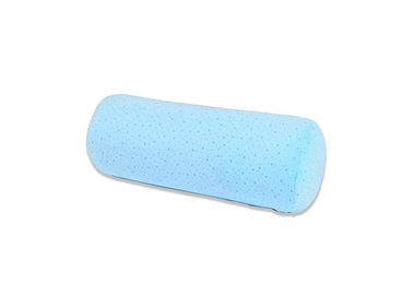 Biru / Brown Office Couch Kembali Bantal Lumbar Gulung Pillow Disesuaikan