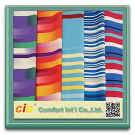 Polyester / Cotton Hotel Cotton Bed Sheet / Bedding Lembar Set Home Textile Microfiber Percetakan