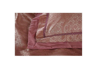 Kontemporer Tencel Bedding Luxury Bed Linens Silk Quilt pink Pillowcase