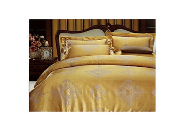 Emas Full Size Bedding Sets Tencel Bedding dengan 2 sarung bantal, 1 selimut penutup
