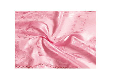 Merah muda Quilt Bedding Sets Tencel Bedding King Size Queen Size Custom Made