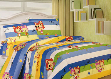 Disesuaikan Lucu Kartun Cotton Bedding Set untuk anak-anak / Childrens