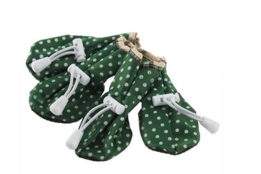 4PCS Set 5.5cm Pet Pakaian Dog / Cat Anti-slip Sepatu Lembut Waterproof