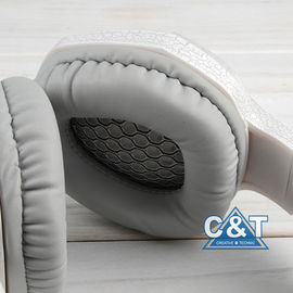 Over-Ear Headphone Stereo atau Earphone Built-in Mic LED Light Untuk Permainan